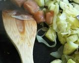 ヘルシー明太子とナスのクリームパスタ作り方5写真