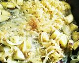 ヘルシー明太子とナスのクリームパスタ作り方6写真