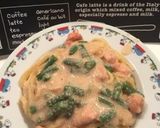 明太子クリームパスタ作り方1写真