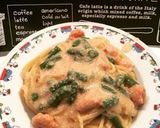 明太子クリームパスタ作り方3写真
