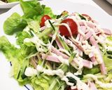 簡単！ オリーブオイルで蕎麦サラダ作り方4写真