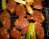 豚ヒレの網焼き　韓国タレで作り方3写真