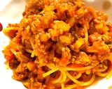野菜ジュースで栄養満点ミートソース作り方7写真