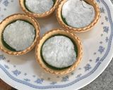 抹茶ムースともちもちお餅のチョコタルト作り方5写真