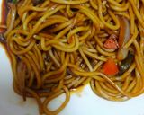 朝の焼きそば作り方3写真