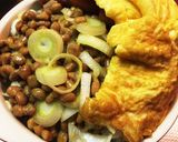 納豆ウインナーごはん♬時短丼♥簡単朝食作り方11写真