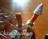 きのこスイーツ／キヌガサタケチョコ作り方6写真