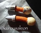 きのこスイーツ／キヌガサタケチョコ作り方7写真