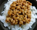 納豆ふりかけマヨネーズ♥朝食ランチご飯丼作り方3写真