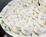 ★野菜たっぷり羽根つき海老しそ餃子★作り方6写真