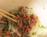手軽で簡単！大根とツナ缶のサラダ作り方4写真
