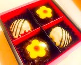 バレンタインに♡チョコ風煮込みハンバーグ作り方25写真