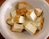 厚揚げとキムチの焼き肉のたれ炒め作り方1写真