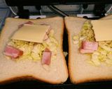 旨ウマ♪朝ごはん！簡単ホットサンド作り方3写真
