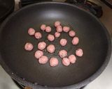 Miniミートボールのトマトソースパスタ作り方3写真