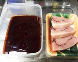 【簡単】メカジキの照り焼き作り方1写真
