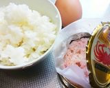 カニ缶の旨みをいただく✨かに雑炊作り方1写真