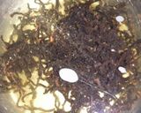 蓮根ひじき煮の梅風味作り方1写真