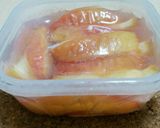 レンジで５分離乳食にもリンゴのコンポート作り方7写真