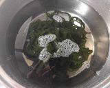 簡単！　わかめとキャベツのペペロンチーノ作り方1写真