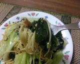 簡単！　わかめとキャベツのペペロンチーノ作り方18写真