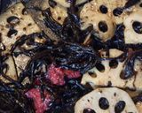 蓮根ひじき煮の梅風味作り方7写真