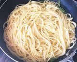 お昼ご飯パスタ☆カルボンチーノ作り方7写真