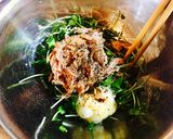 簡単！カイワレツナ醤油マヨサラ（≧∇≦）作り方1写真