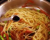 和パスタ！いかにんじんの納豆パスタ作り方9写真