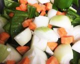 鶏ムネ肉炒め~酢豚風作り方2写真