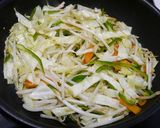 簡単！ハラミの焼き肉野菜炒め作り方2写真