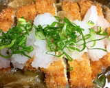 チキンカツ煮 大根おろしを添えて作り方4写真