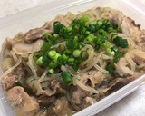 【作り置き】豚肉としらたきのすき焼き風煮作り方6写真