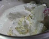 バレンタインマスカルポーネチーズケーキ　作り方5写真