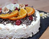 バレンタインマスカルポーネチーズケーキ　作り方7写真