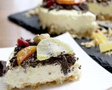 バレンタインマスカルポーネチーズケーキ　作り方8写真
