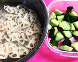 【作り置き】れんこんのツナマヨサラダ作り方1写真