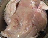 ポイント2つ♡むね肉ジューシー♡塩唐揚げ作り方1写真