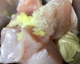 ポイント2つ♡むね肉ジューシー♡塩唐揚げ作り方2写真