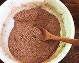 チョコレート不使用　満足ココアブラウニー作り方1写真