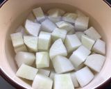 大根と鶏モモと卵とエリンギのほっこり煮作り方1写真