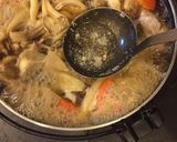 簡単！野菜たっぷり！鶏肉とせり（芹）の鍋作り方17写真