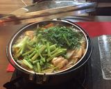 簡単！野菜たっぷり！鶏肉とせり（芹）の鍋作り方21写真