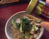 簡単！野菜たっぷり！鶏肉とせり（芹）の鍋作り方23写真