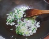 余った魚介系つけ麺のタレで作る麻婆豆腐作り方1写真