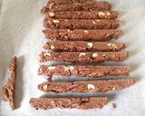 チョコナッツ ビスコッティ作り方4写真