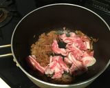 豚バラ肉で中華屋さんの賄い風カレー、作り方3写真