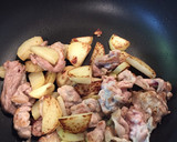 お洒落！じゃがいもと豚肉のマスタード炒め作り方4写真