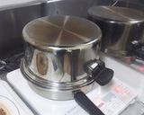 無水鍋☆簡単ふわふわシフォンケーキ作り方2写真