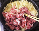 豚肉とシメジのマスタード炒め作り方3写真